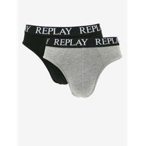 Replay Slipy 2 ks Šedá