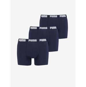 Puma Everyday Boxerky 3 ks Modrá