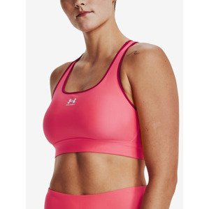 Under Armour UA HG Armour Mid Padless Športová podprsenka Ružová