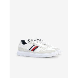 Tommy Hilfiger Lightweight Leather Tenisky Biela