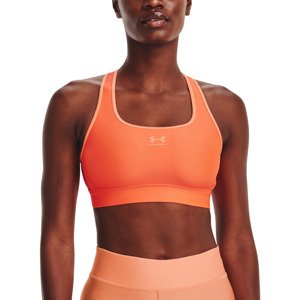 Under Armour Mid Športová podprsenka Oranžová