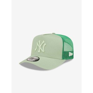 New Era New York Yankees Tonal Mesh A-Frame Trucker Šiltovka Zelená