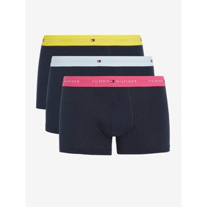 Tommy Hilfiger Underwear Signature Boxerky 3 ks Modrá