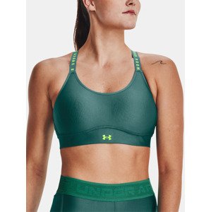 Under Armour Infinity Mid Športová podprsenka Zelená