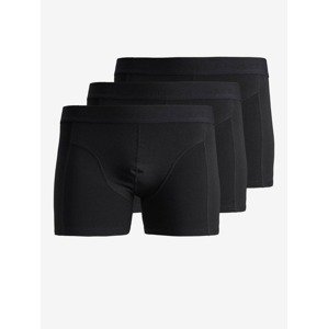 Jack & Jones Boxerky 3 ks Čierna