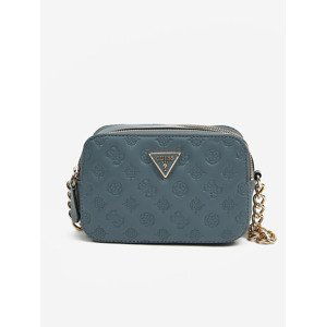 Guess Noelle Crossbody Camera Kabelka Modrá