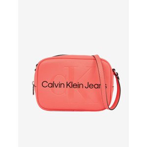 Calvin Klein Jeans Sculpted Camera Bag Kabelka Červená