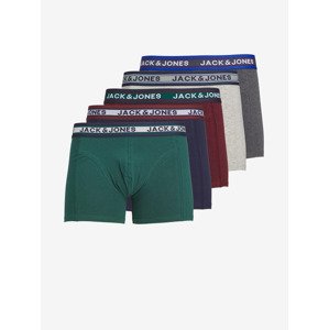 Jack & Jones Oliver Boxerky 5 ks Šedá