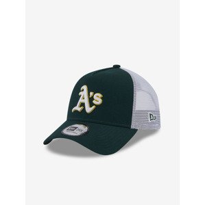 New Era Oakland Athletics Team Script Trucker Šiltovka Zelená