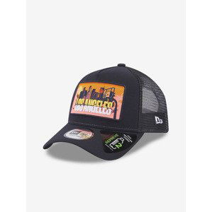 New Era Los Angeles License Plate Repreve A-Frame Trucker Šiltovka Modrá