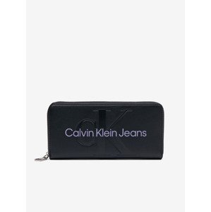 Calvin Klein Jeans Sculpted Mono Zip Peňaženka Čierna