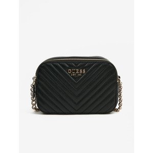 Guess Noelle Crossbody Camera Kabelka Čierna