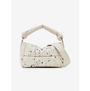 Desigual Splatter 23 Puffy Rennes Kabelka Biela