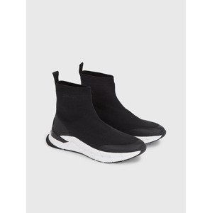 Calvin Klein Sock Boot Runner Členková obuv Čierna