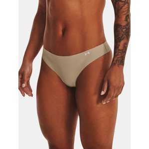 Under Armour PS Thong Nohavičky 3 ks Béžová