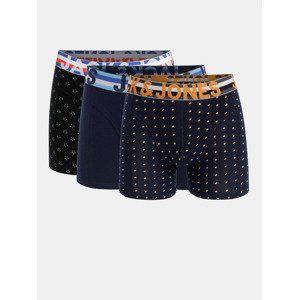 Jack & Jones Boxerky 3 ks Modrá