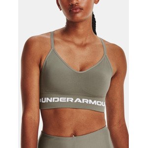 Under Armour UA Seamless Low Long Športová podprsenka Zelená