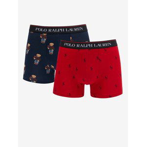 Polo Ralph Lauren Boxerky 2 ks Červená