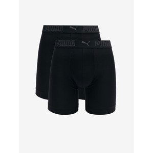 Puma Sport Boxerky 2 ks Čierna