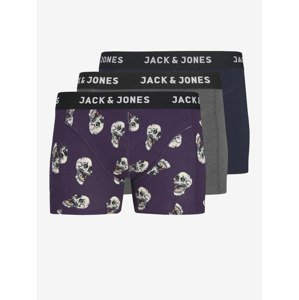 Jack & Jones Chike Boxerky 3 ks Modrá