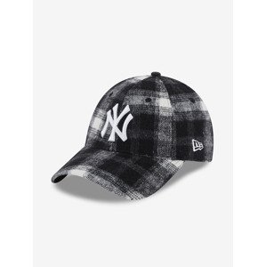 New Era New York Yankees Plaid 9Forty Šiltovka Čierna