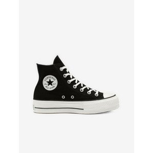 Converse Chuck Taylor All Star Lift Platform Canvas Tenisky Čierna