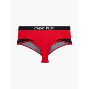 Calvin Klein Spodný diel plaviek Červená