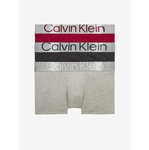 Calvin Klein Boxerky 3 ks Šedá