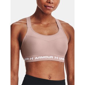 Under Armour Armour High Crossback Športová podprsenka Ružová