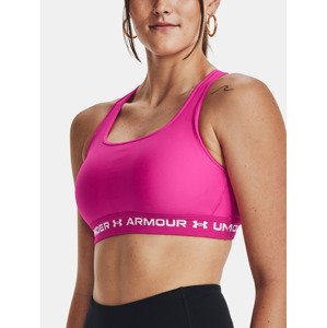 Under Armour Crossback Mid Športová podprsenka Ružová