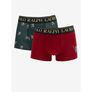 Polo Ralph Lauren Boxerky 2 ks Červená