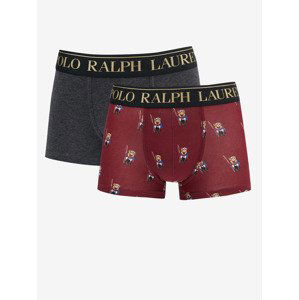 Polo Ralph Lauren Boxerky 2 ks Červená