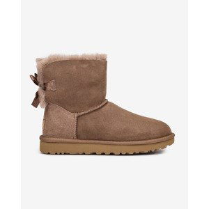 UGG Mini Bailey Bow II Snehule Hnedá