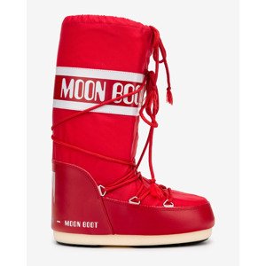 Moon Boot MB Nylon Snehule Červená