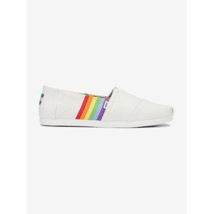 TOMS Unity Rainbow Slip On Biela