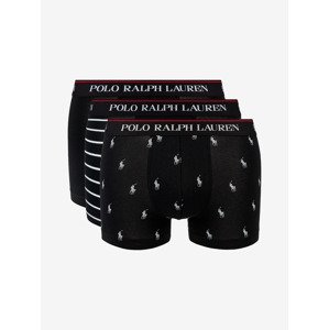 Polo Ralph Lauren Classic Boxerky 3 ks Čierna