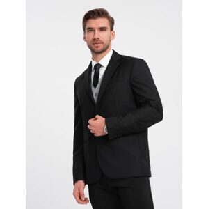 Elegantné čierne sako V4 BLZB-0115