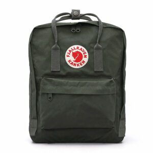 Štýlový zelený ruksak Fjallraven Kanken Forest