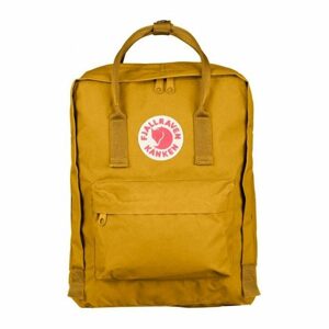 Štýlový žltý ruksak Fjallraven Kanken Ochre