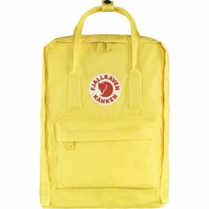 Štýlový žltý ruksak Fjallraven Kanken Corn