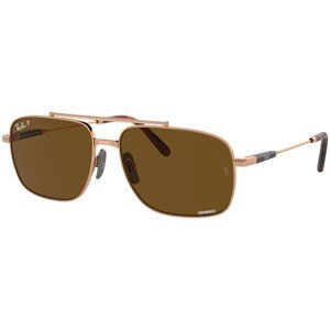 Ray-Ban Michael Titanium RB8096 9266AN Polarized - ONE SIZE (59)