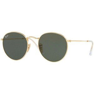 Ray-Ban Round Flat Lenses RB3447N 001 - L (53)