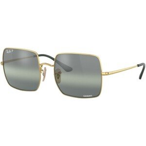 Ray-Ban Square 1971 Chromance Collection RB1971 001/G4 Polarized - ONE SIZE (54)