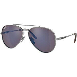 Ray-Ban Aviator Titanium Titanium Collection RB8225 3139O4 - L (62)