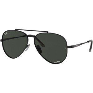 Ray-Ban Aviator Titanium Chromance Collection RB8225 3141K8 Polarized - M (58)