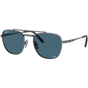 Ray-Ban Frank II Titanium Chromance Collection RB8258 3142S2 Polarized - M (51)