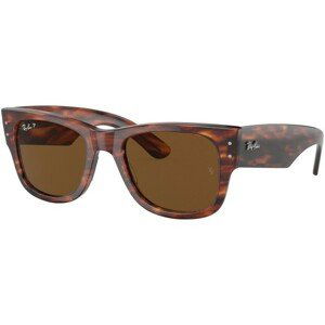 Ray-Ban Mega Wayfarer RB0840S 954/57 Polarized - ONE SIZE (51)