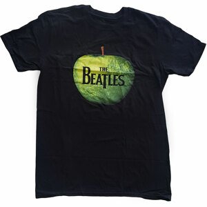 The Beatles tričko Apple Logo Čierna M