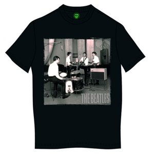 The Beatles tričko 1962 Studio Session Čierna S
