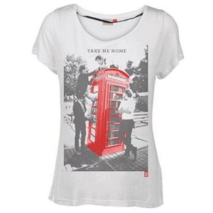 One Direction tričko Take Me Home Biela XL